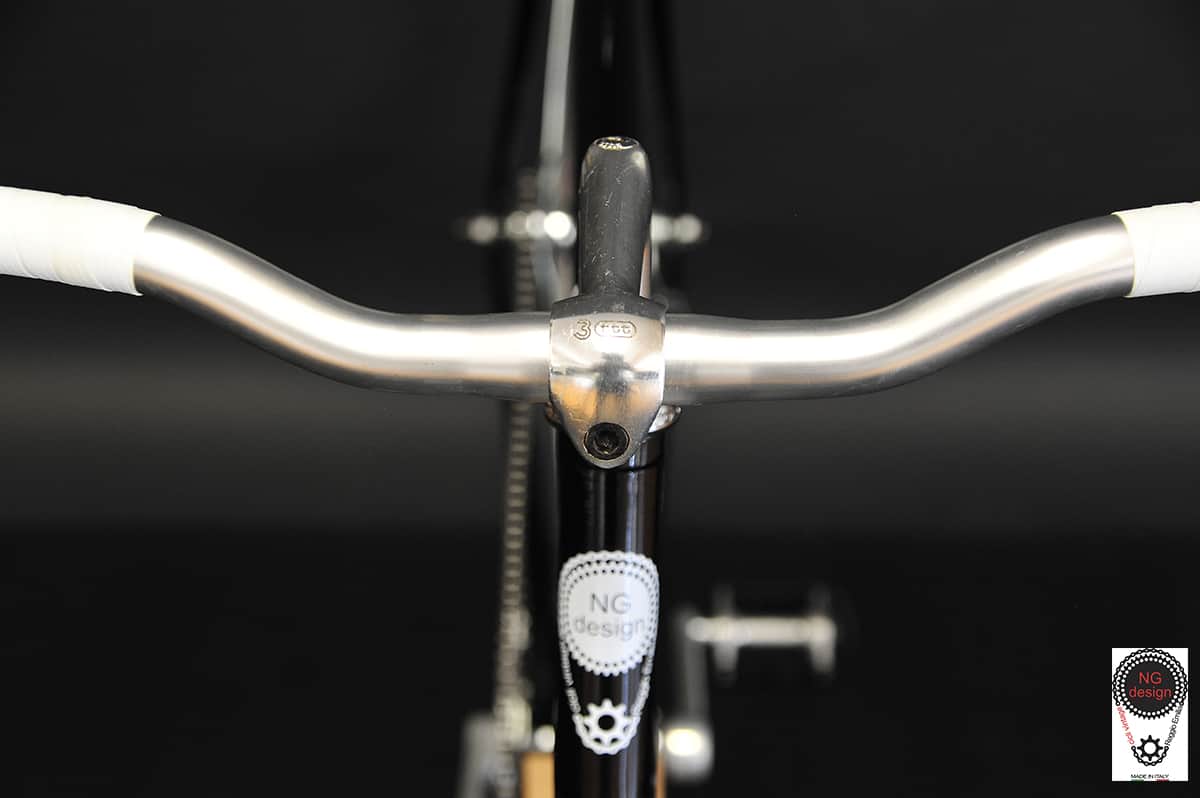 Contropedale Anni 70 Nero E Bianco D