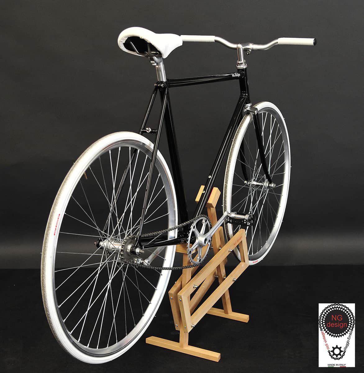 Contropedale Anni 70 Nero E Bianco G