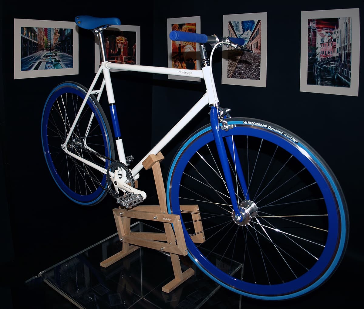 Single Speed Bianca Blu C