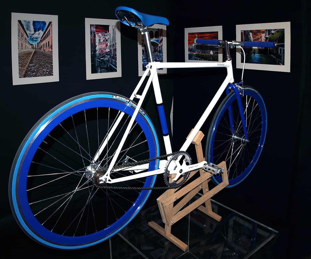 Single Speed Bianca Blu D