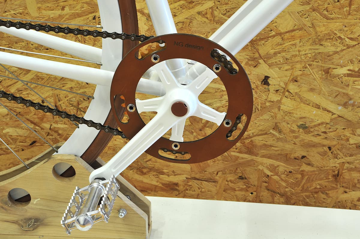 Single Speed Bianco Perla Marrone B